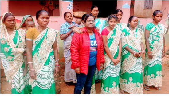 CEO with SHG members